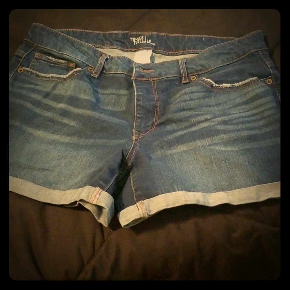 Size 14 jean shorts